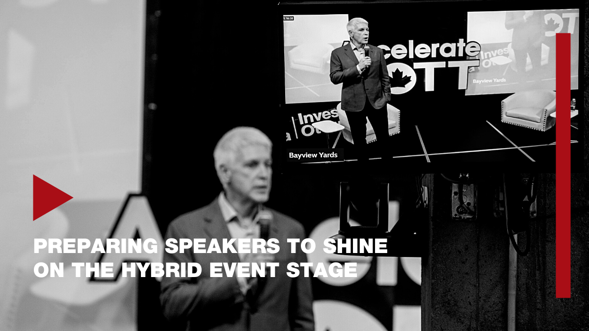 7 Tips to Prepare Hybrid Event Speakers to Shine