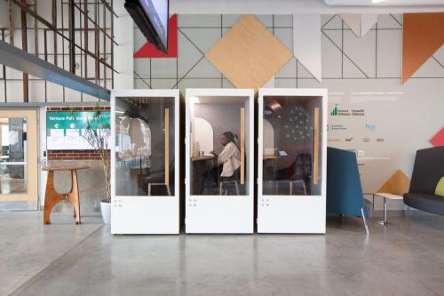 Phone booths for meetings